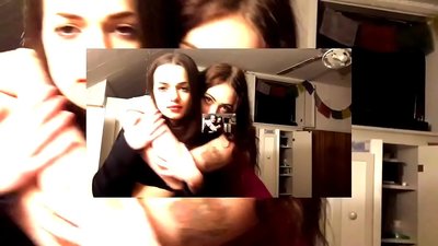 Iki sexy qaraşın emosional qısa tuman piçlər quirky qadın qalmaq